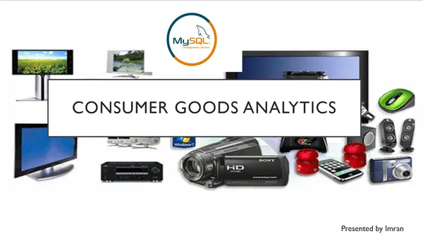 Consumer Goods Analytics