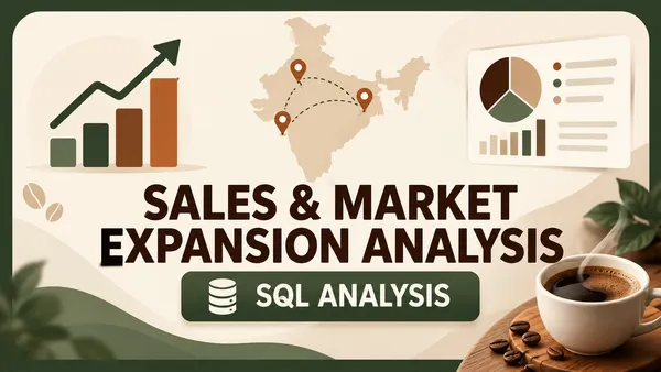 Coffee Shop Expansion Analysis using SQL
