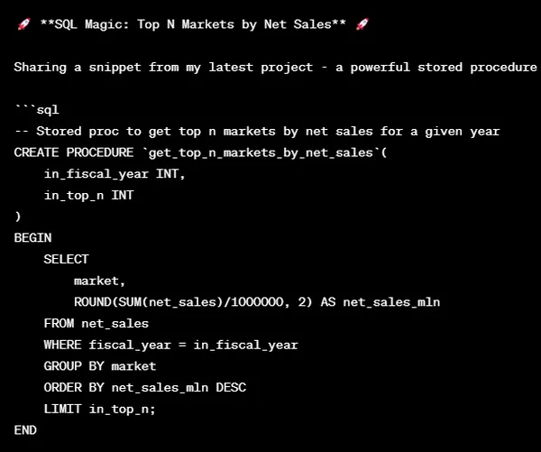 Data Insights Engine: Advance SQL Analytics at AtliQ-Hardware