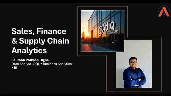 End-to-End Business Analytics for Sales, Finance & Supply Chain