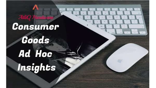 Consumer Goods Ad-Hoc Insights