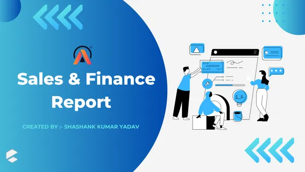 Sales & Finance Report