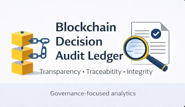 Blockchain Decision Audit
