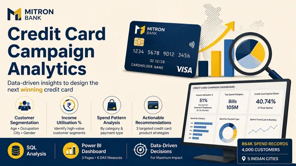 Credit Card Campaign Analytics — Mitron Bank