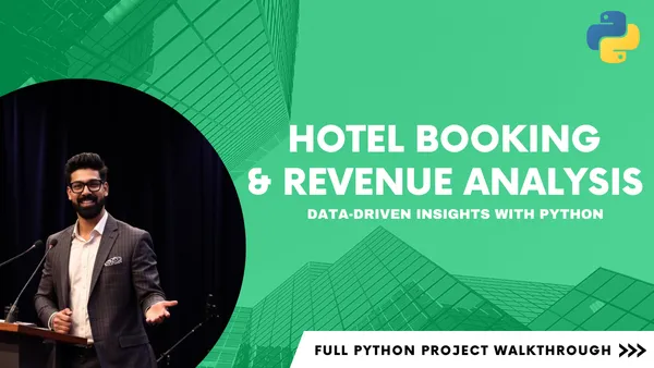 Hotel Booking & Revenue Analysis using Python