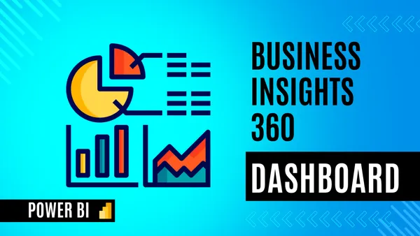 Business Insights 360 Dashboard for Finance, Sales, Marketing and Supply Chain