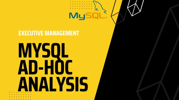 AD-HOC Analysis