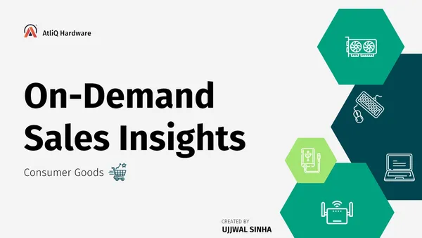Consumer Goods On-Demand Sales Insights