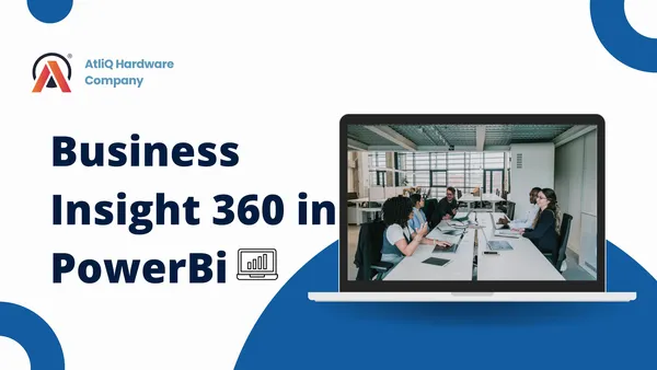 Business Insights 360 Dashboard for Finance, Sales, Marketing and Supply Chain