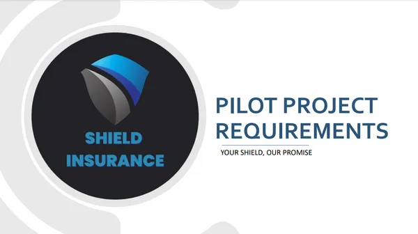 Pilot Project Requirements