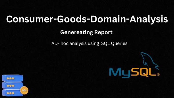 Consumer-Goods-Domain-Analysis