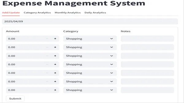 Expense Management System