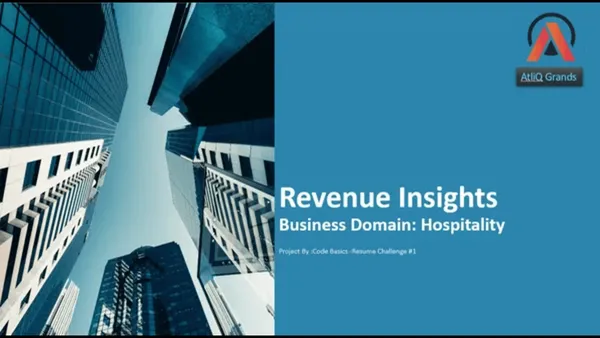 Revenue Insights in the Hospitality Industry