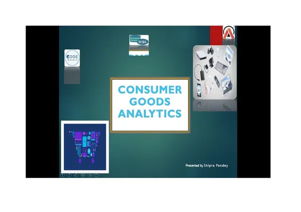 Consumer Goods Analytics