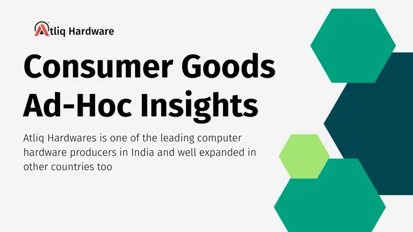 Consumer Goods Insights