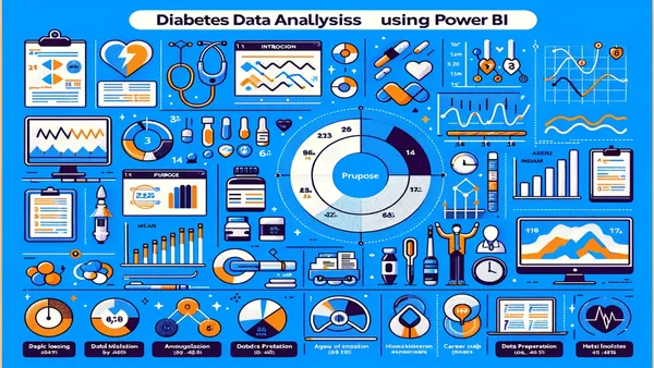 Diabetes Analysis Dashboard Using Power BI