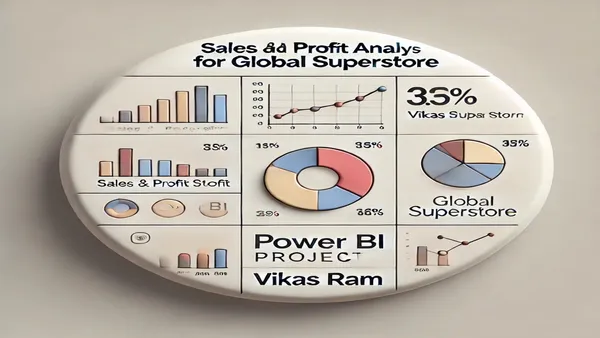 Sales and Profit Analysis for Global Superstore Using Power BI