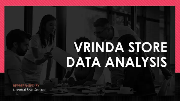 Vrinda Store Data Analysis