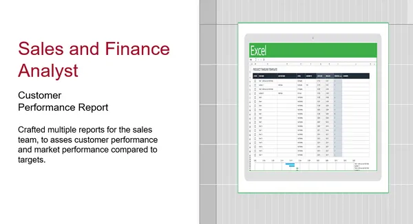 Sales and Finance Analytics