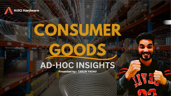 Ad-Hoc Insights - Consumer Goods Domain