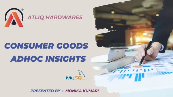 Consumer Goods: Adhoc Insights