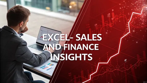 Excel-Sales and Finance Analytics Project of AtliQ Hardwares