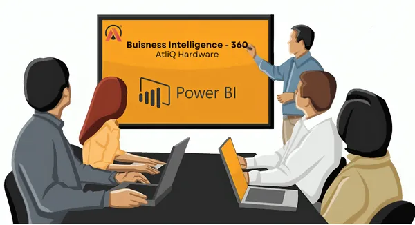 Business Insights 360 Dashboard for AtliQ Hardware