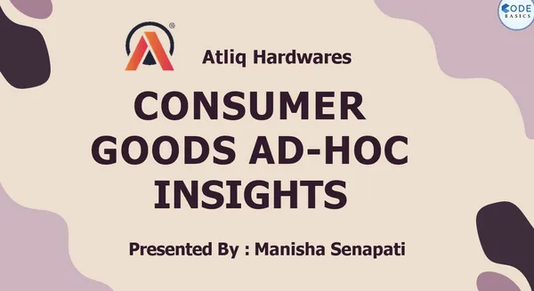 Ad-hoc Insights (Consumer Domain)