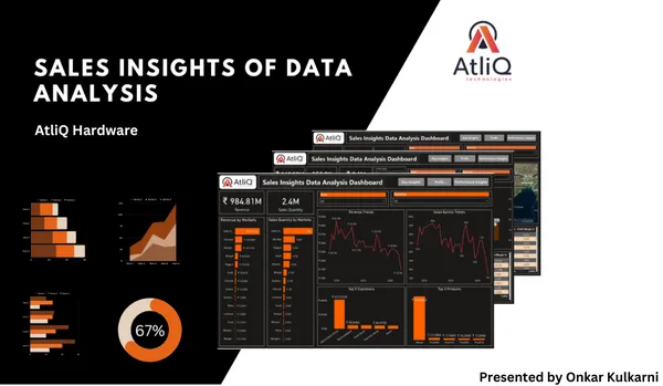 Excel-Sales and Finance Analytics Project of AtliQ Hardwares