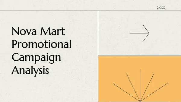 Nova Mart Promotional Campaign Analysis