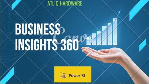 Business Insights 360 Dashboard for Finance, Sales, Marketing and Supply Chain