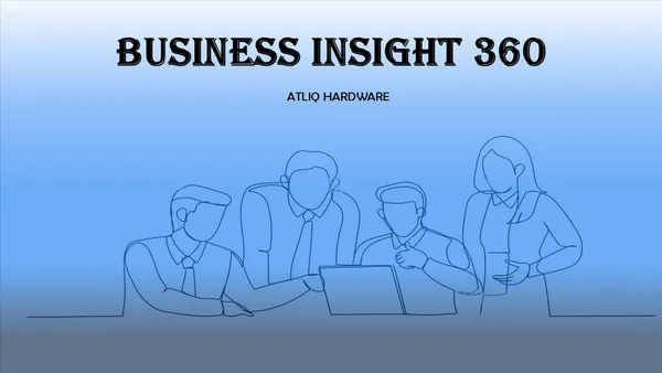 Business Insights 360 Dashboard for Finance, Sales, Marketing and Supply Chain