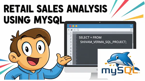 Retail Sales Analysis using MySQL