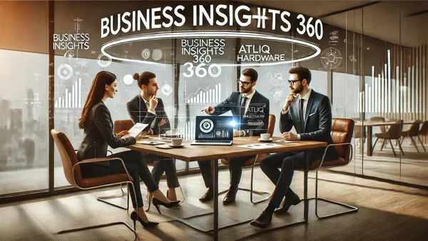Business Insights 360 Dashboard for Finance, Sales, Marketing and Supply Chain