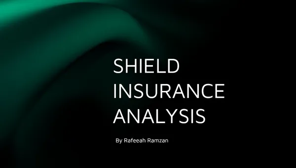 Shield Insurance Analysis