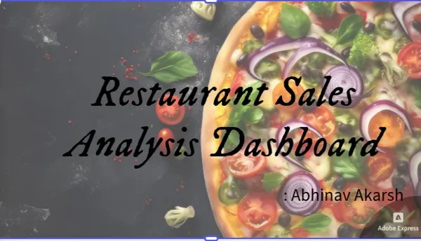 Restaurant Sales Analysis