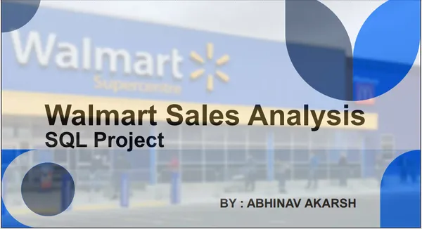Walmart Sales Analysis