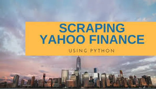 yahoo finance web scrapping package