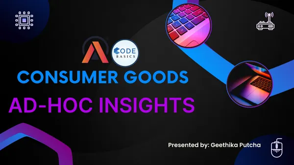 Consumer Goods Ad-hoc Insights