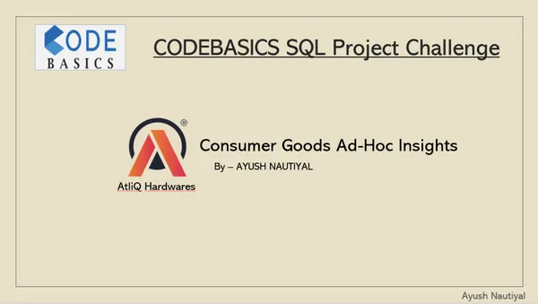 Portfolio - Ayush Nautiyal | Codebasics