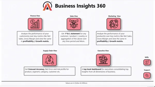 Power BI - Business Insights 360