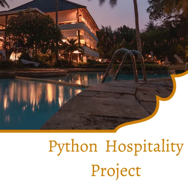 Python Hospitality Analysis project