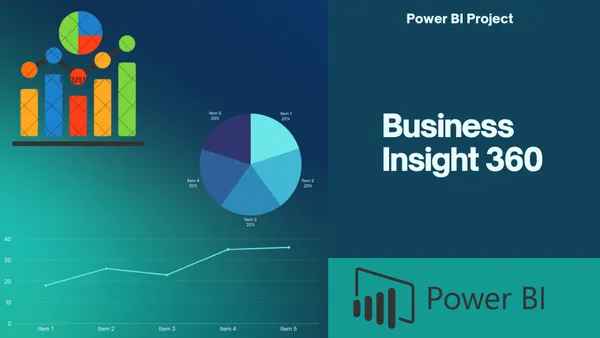 Business Insight 360 BI Dashboard For Finance, Sales, Marketing, Supply-Chain, Excecutive