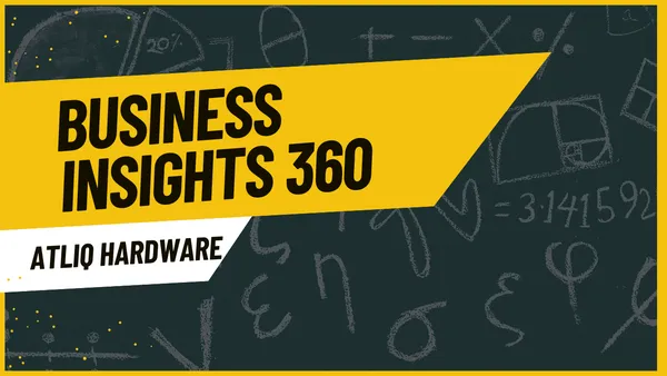 Business Insights 360 Dashboard for Finance, Sales, Marketing and Supply Chain