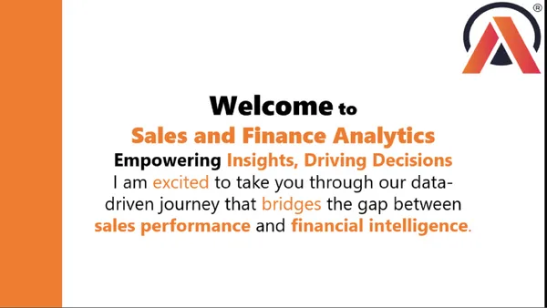 Sales and finance Analytics