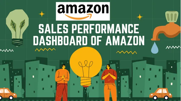 Sales Performance Dashboard of Amazon