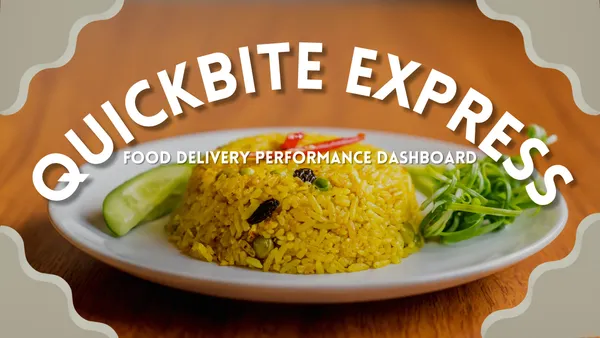 QuickBite Express: Food Delivery Performance Dashboard