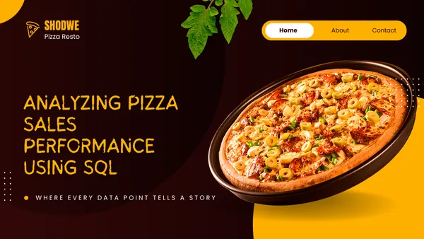 Pizza Sales Analysis Using SQL