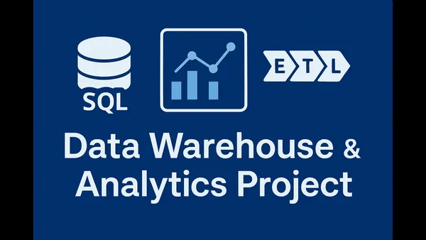 Modern Data Warehouse, ETL & Data Analytics project with SQL Server & ETL Pipelines