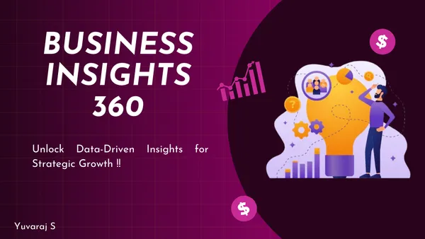 Business Insights - 360 | Dashboards for Finance, Sales, Marketing, Supply chain view